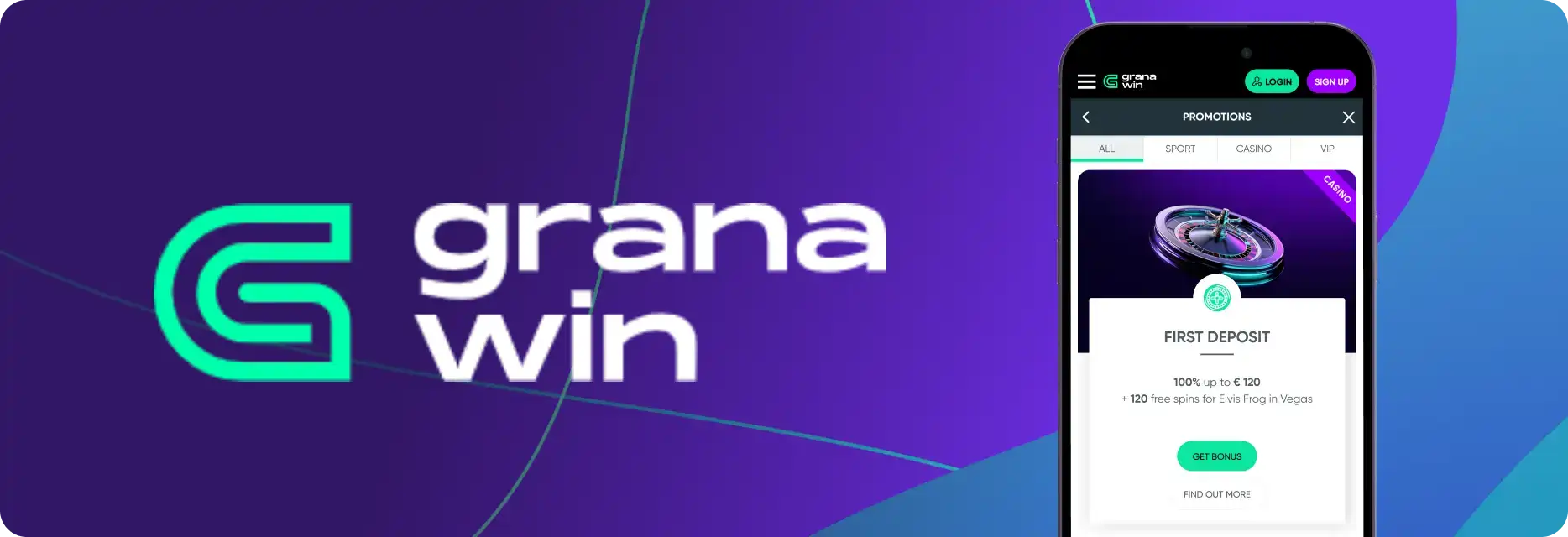 GranaWin Casino App Screenshot